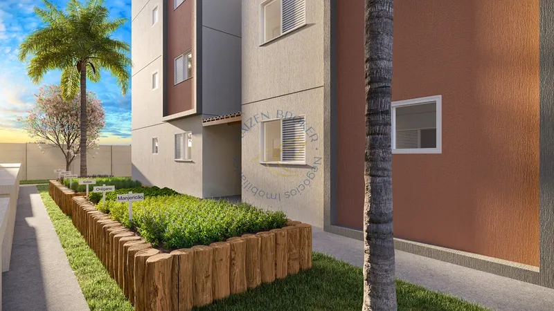 Condomínio Raízes em Bragança Paulista/SP. Apto novo com 2 dorms, garden ou sacada, lazer completo, entrada facilitada e financiamento. Viva com segurança e natureza!: 12ª foto da galeria de imagens do imóvel