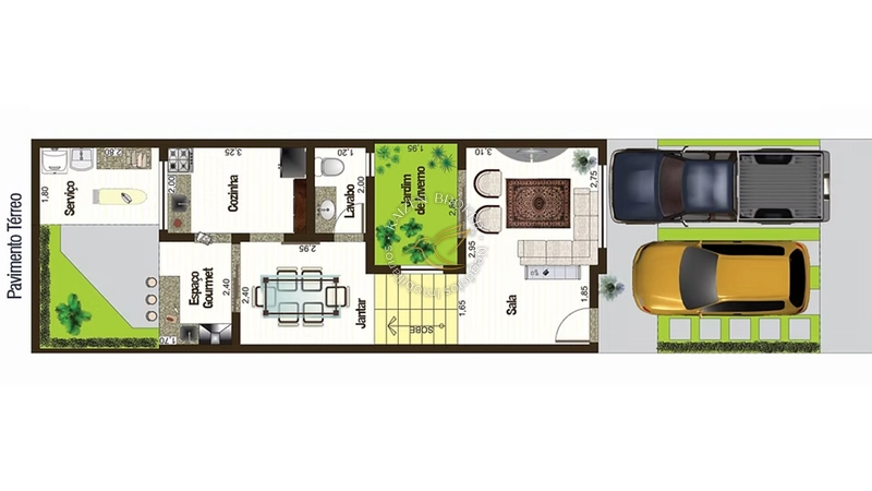 🏡 Casa com Área Gourmet e Piscina no Condomínio Bougain Ville – 3 Dorms, 1 Suíte, Segurança 24h: 11ª foto da galeria de imagens do imóvel