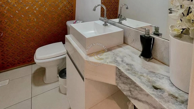 🏡 Casa com Área Gourmet e Piscina no Condomínio Bougain Ville – 3 Dorms, 1 Suíte, Segurança 24h: 8ª foto da galeria de imagens do imóvel