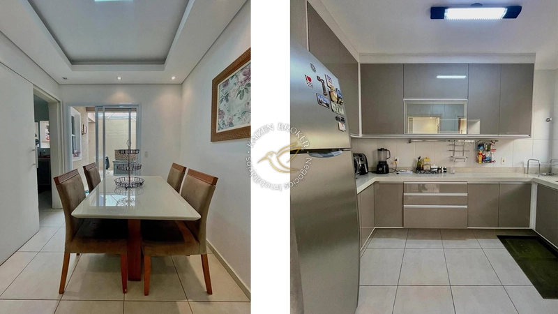 🏡 Casa com Área Gourmet e Piscina no Condomínio Bougain Ville – 3 Dorms, 1 Suíte, Segurança 24h: 5ª foto da galeria de imagens do imóvel