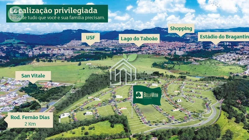 Lote Exclusivo de 263m², com Topografia em Declive: 2ª foto da galeria de imagens do imóvel
