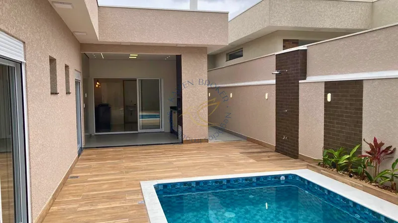 Casa nova à venda no Sunset Village em Bragança Paulista. 3 suítes, piscina aquecida, área gourmet, cozinha planejada e localização privilegiada próxima ao shopping.: 16ª foto da galeria de imagens do imóvel