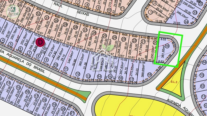 Lote Plano de 362 m², Uso Misto (Residencial e Comercial), Pronto para Seu Projeto: 1ª foto da galeria de imagens do imóvel