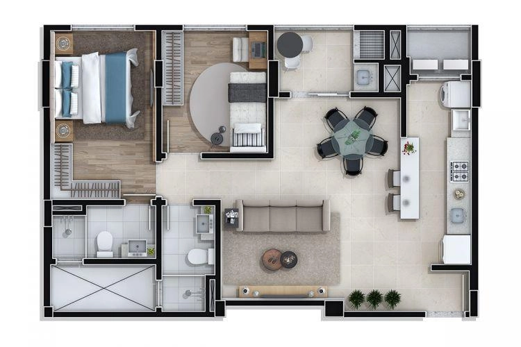 Apartamento para Venda em Itajaí, São João, 2 dormitórios, 1 suíte,: 6ª foto da galeria de imagens do imóvel