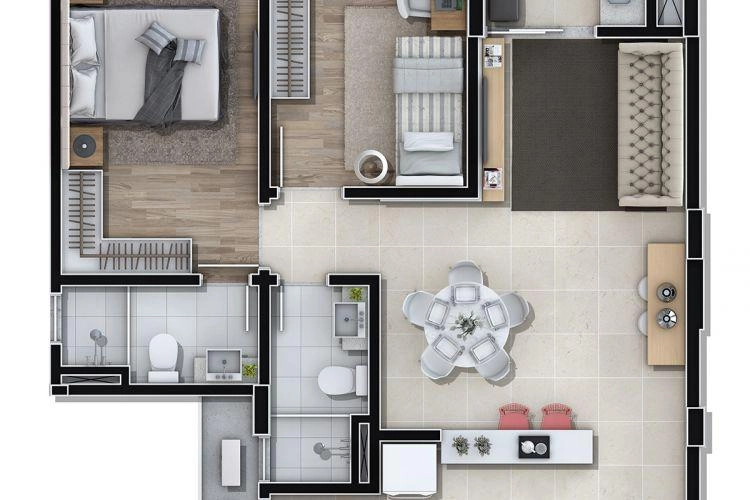 Apartamento para Venda em Itajaí, São João, 2 dormitórios, 1 suíte,: 7ª foto da galeria de imagens do imóvel