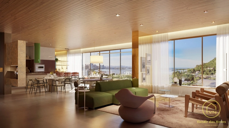 APARTAMENTO COM VISTA DEFINITIVA PARA A MARINA E FUTURO SHOPPING ANEXO: 8ª foto da galeria de imagens do imóvel