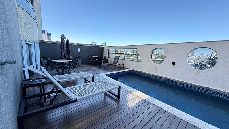 SEU FRENTE MAR EM MOBILIADO NO CENTRO DE ITAJAI: 25ª foto da galeria de imagens do imóvel