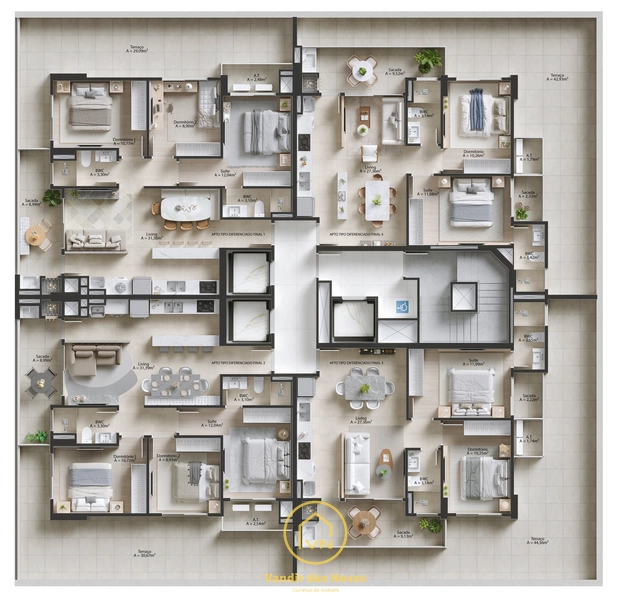 LANÇAMENTO NA PRAIA BRAVA: 12ª foto da galeria de imagens do imóvel