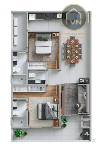 Apartamento para Venda em Itajaí, Centro, 3 dormitórios, 1 suíte, 2 banheiros, 2: 5ª foto da galeria de imagens do imóvel