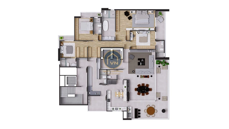 Apartamento para Venda em Itajaí, Fazenda, 4 dormitórios, 4 suítes, 5 banheiros,: 13ª foto da galeria de imagens do imóvel