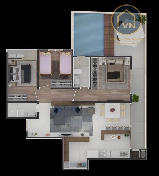 Apartamento para Venda em Itajaí, Fazenda, 3 dormitórios, 1 suíte,: 16ª foto da galeria de imagens do imóvel