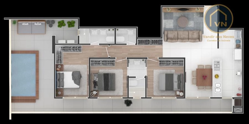 Apartamento para Venda em Itajaí, Fazenda, 3 dormitórios, 1 suíte,: 11ª foto da galeria de imagens do imóvel