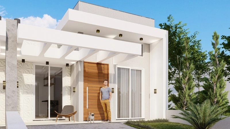 CASA GEMINADA COM SUITE NA ZONA NORTE LADO MAR: 2ª foto da galeria de imagens do imóvel