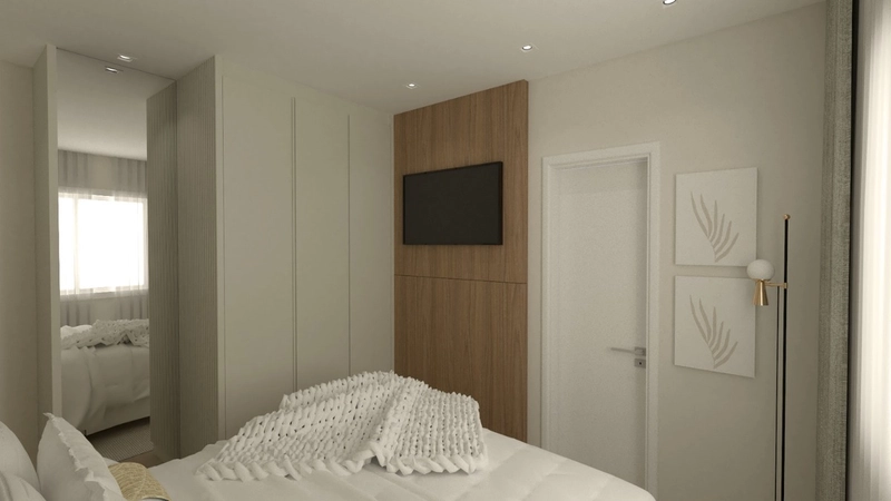APARTAMENTO 2 DORMITÓRIOS EM CAPÃO DA CANOA/NAVEGANTES: 4ª foto da galeria de imagens do imóvel