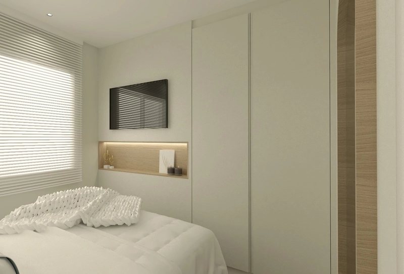APARTAMENTO 2 DORMITÓRIOS EM CAPÃO DA CANOA/NAVEGANTES: 2ª foto da galeria de imagens do imóvel