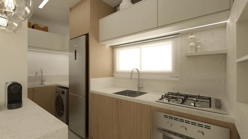 APARTAMENTO 2 DORMITÓRIOS EM CAPÃO DA CANOA/NAVEGANTES: 15ª foto da galeria de imagens do imóvel