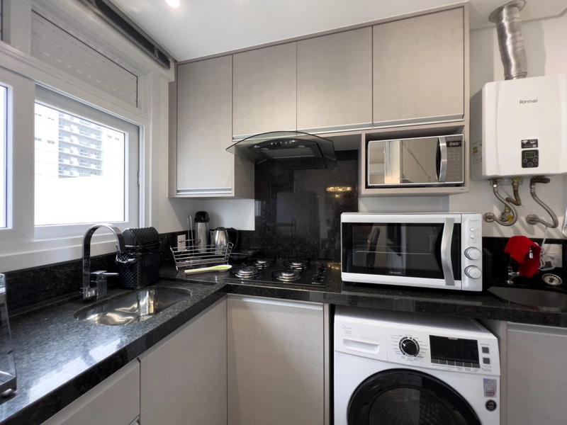 APARTAMENTO 1 DORMITÓRIO COM TERRAÇO: 11ª foto da galeria de imagens do imóvel