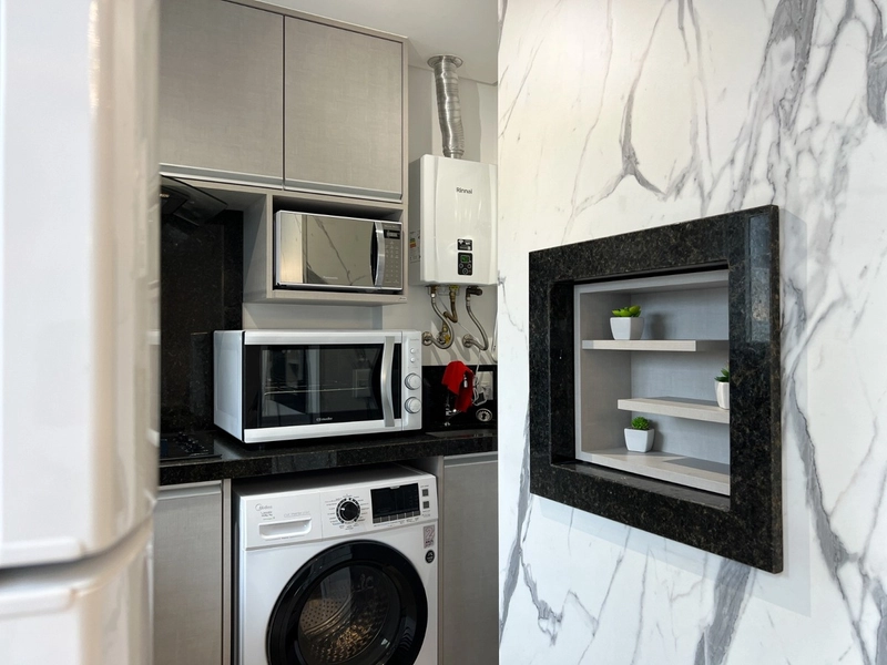 APARTAMENTO 1 DORMITÓRIO COM TERRAÇO: 5ª foto da galeria de imagens do imóvel