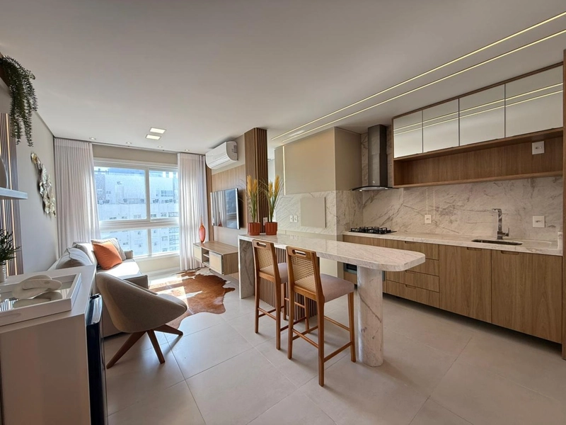 APARTAMENTO MOBILIADO E DECORADO EM CAPÃO DA CANOA!: 3ª foto da galeria de imagens do imóvel