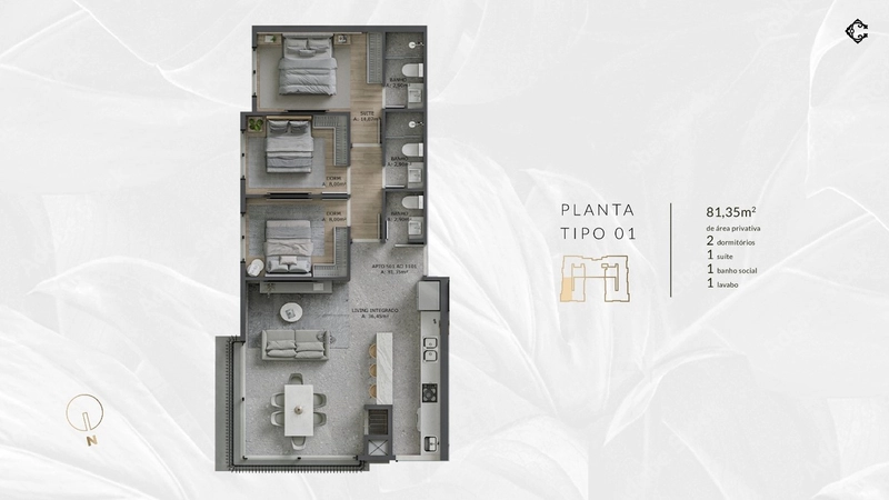 Oportunidade Única: Apartamento em Fase de Construção!: 32ª foto da galeria de imagens do imóvel