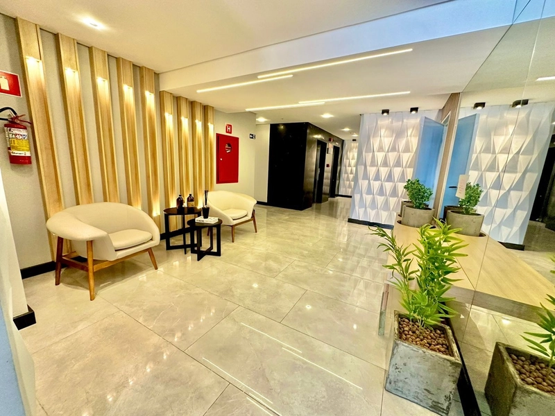 APARTAMENTO MOBILIADO E DECORADO COM TERRAÇO: 1ª foto da galeria de imagens do imóvel
