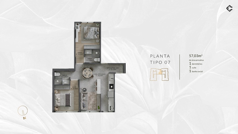 Oportunidade Única: Apartamento em Fase de Construção: 45ª foto da galeria de imagens do imóvel