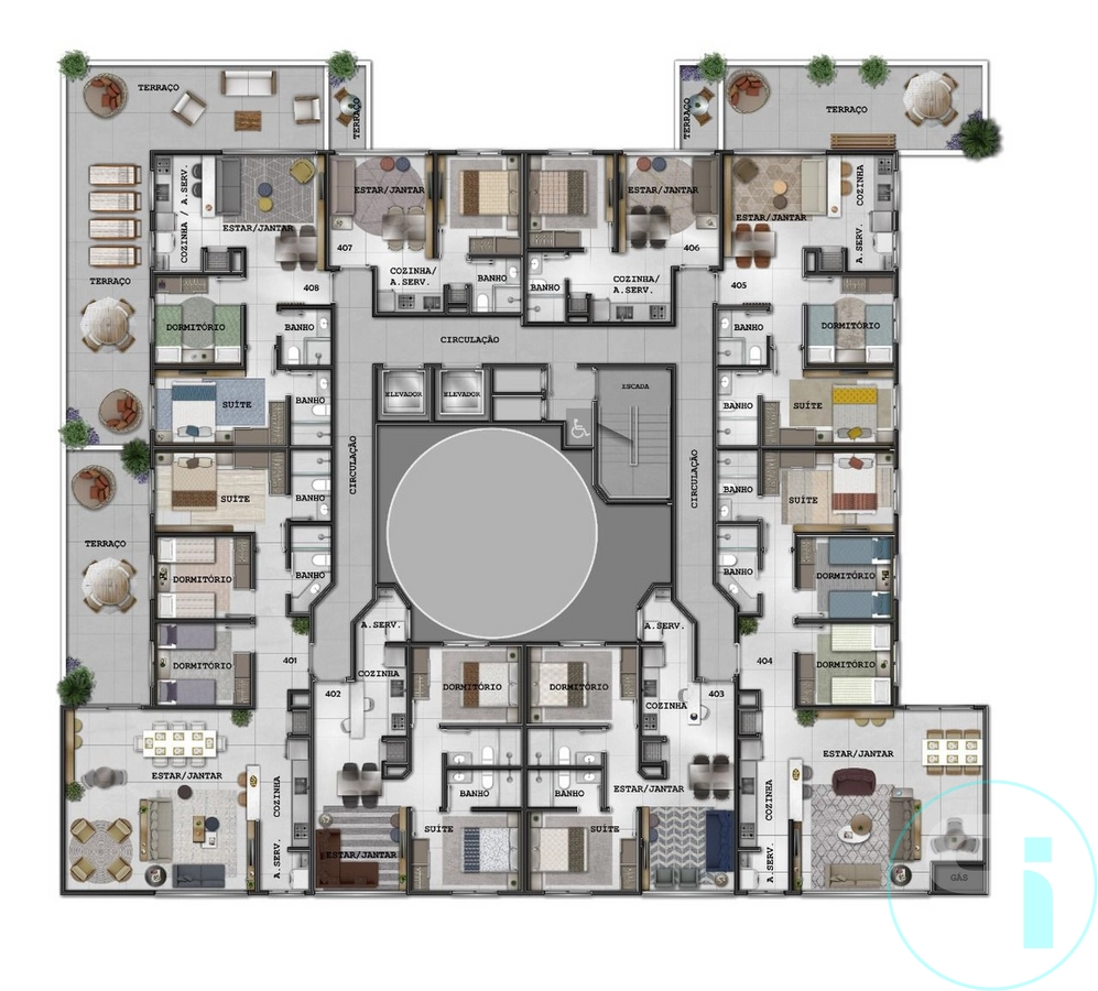 21ª foto do condomínio