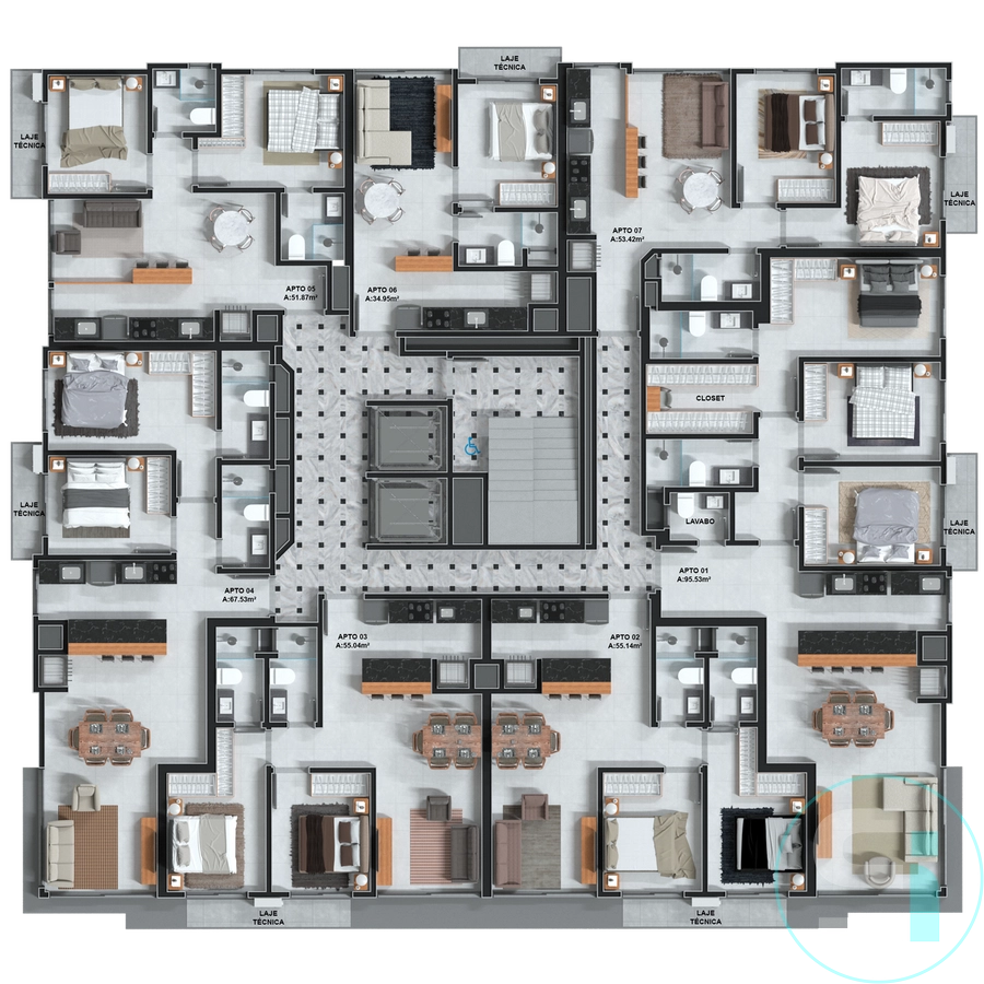 26ª foto do condomínio