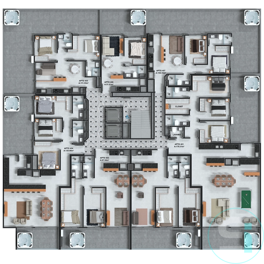 27ª foto do condomínio