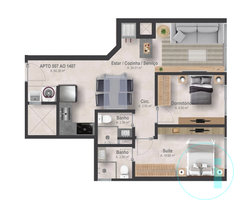 25ª foto do condomínio