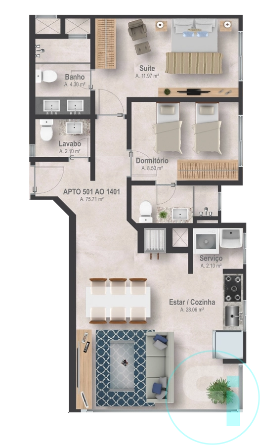 24ª foto do condomínio