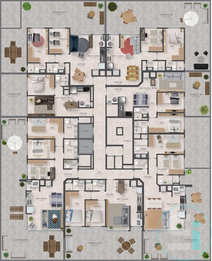 20ª foto do condomínio