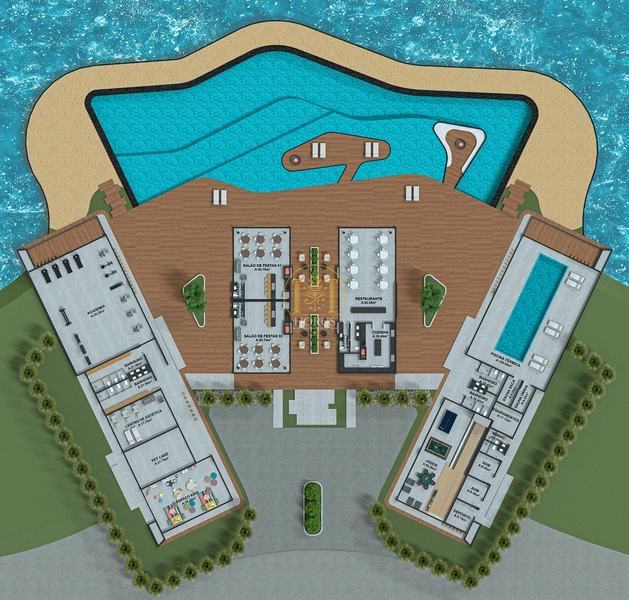 ROYAL LAKE - Lançamento em Condomínio Fechado em Xangri-lá: 2ª foto da galeria de imagens do imóvel