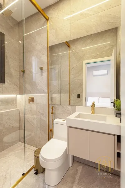 Requinte absoluto define esse sobrado no Condomínio Sunset!: 27ª foto da galeria de imagens do imóvel