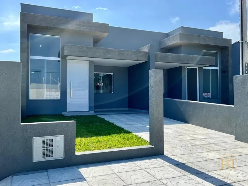 CASA GEMINADA PROXIMO AO CENTRO DE CAPÃO DA CANOA-RS: 1ª foto da galeria de imagens do imóvel