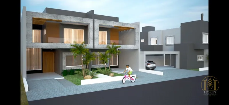 Sobrado novo a 100 metros do mar: 9ª foto da galeria de imagens do imóvel