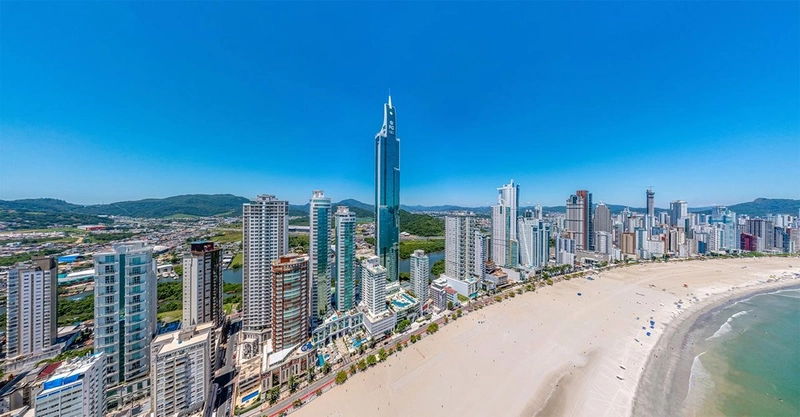 Frente Mar 4 suítes e 4 Vagas no One Tower: 3ª foto da galeria de imagens do imóvel