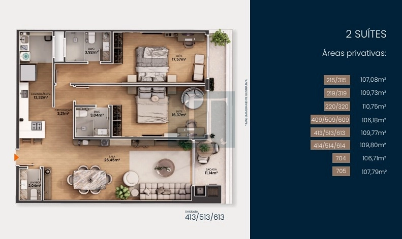 Apto 2 suítes vista mar panorâmica na Cachoeira: 4ª foto da galeria de imagens do imóvel