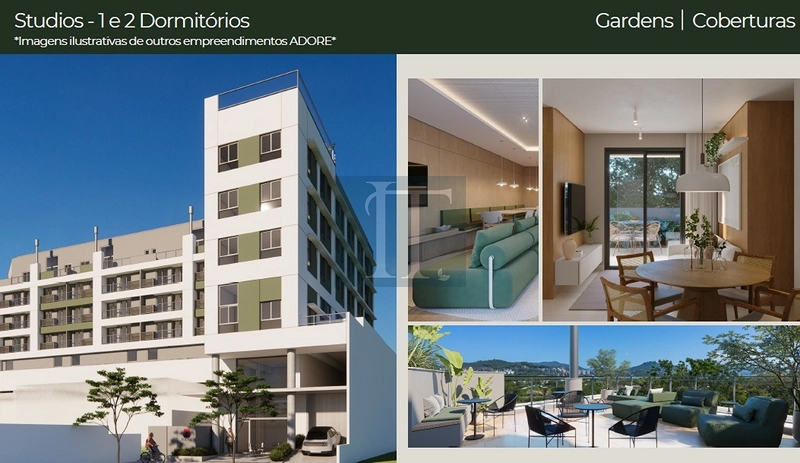 Apartamento 2 quartos à venda a 500 metros do mar em Canasvieiras- Floripa : 2ª foto da galeria de imagens do imóvel