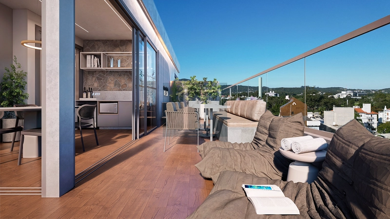 Apartamentos stúdios à venda em Canasvieiras : 16ª foto da galeria de imagens do imóvel