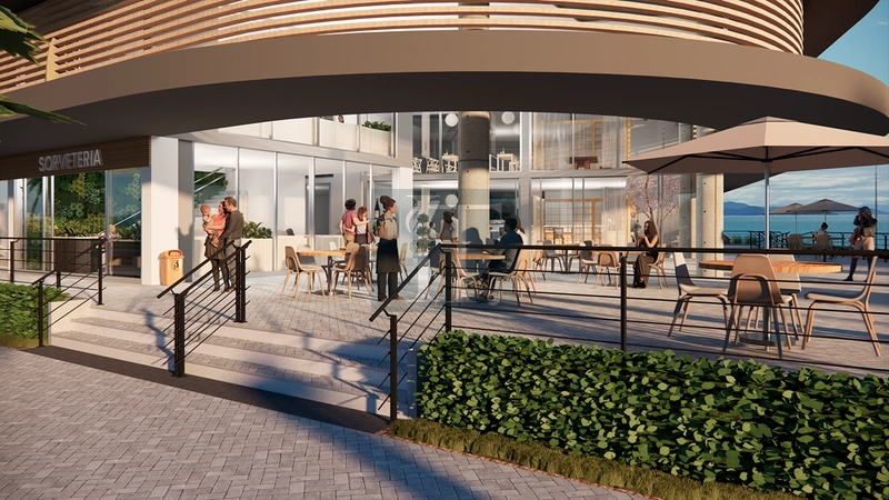 Apartamento stúdio à venda ao lado do mar na Cachoeira do Bom Jesus : 9ª foto da galeria de imagens do imóvel