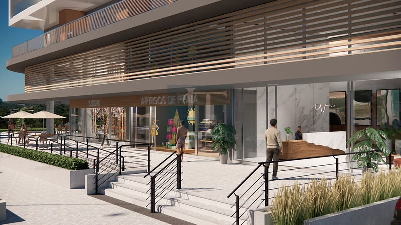 Apartamento stúdio à venda ao lado do mar na Cachoeira do Bom Jesus : 17ª foto da galeria de imagens do imóvel