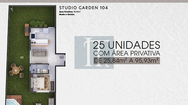 Apartamento stúdio com garden à venda em Canasvieiras : 4ª foto da galeria de imagens do imóvel