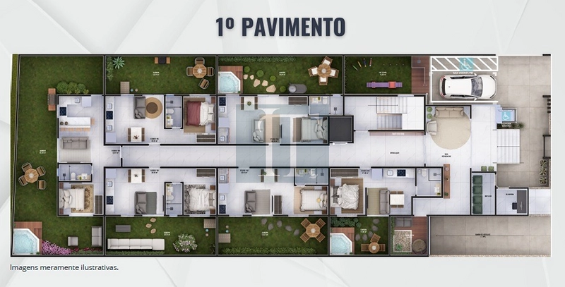 Apartamento stúdio com garden à venda em Canasvieiras : 5ª foto da galeria de imagens do imóvel