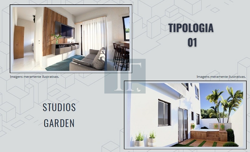 Apartamento stúdio com garden à venda em Canasvieiras : 3ª foto da galeria de imagens do imóvel