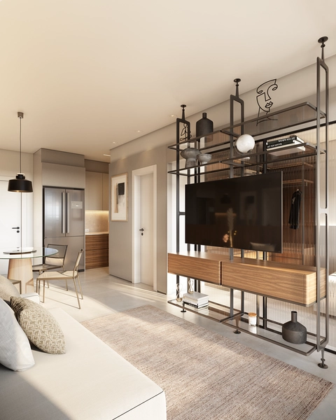 Apartamento Garden com 1 dormitório à venda na Cachoeira do Bom Jesus  - Fase final de obra : 5ª foto da galeria de imagens do imóvel