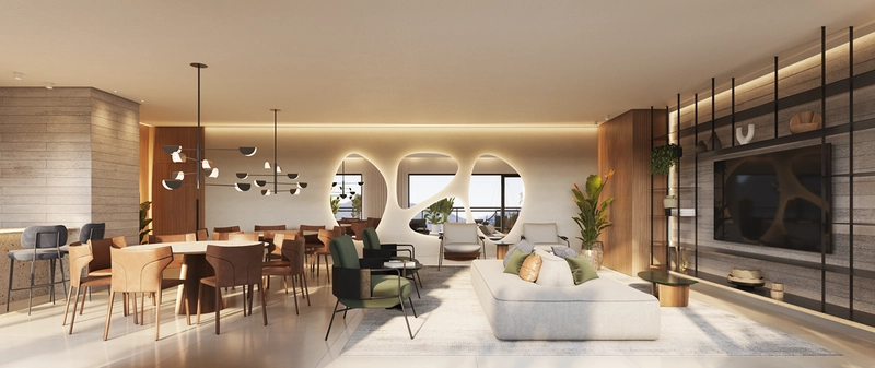 Apartamento Garden com 1 dormitório à venda na Cachoeira do Bom Jesus  - Fase final de obra : 16ª foto da galeria de imagens do imóvel