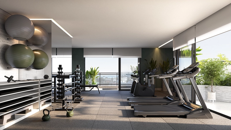 Apartamento Garden com 1 dormitório à venda na Cachoeira do Bom Jesus  - Fase final de obra : 9ª foto da galeria de imagens do imóvel