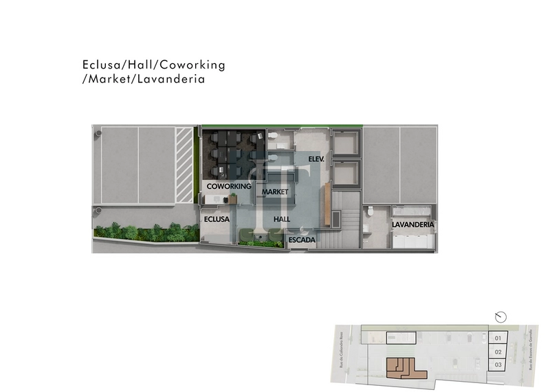 Apartamento de 2 dormitórios à venda  no Smart Nova Cachoeira: 14ª foto da galeria de imagens do imóvel