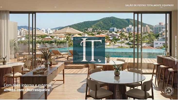 Apartamento Suplex à venda 350 metros do mar em Jurerê: 11ª foto da galeria de imagens do imóvel